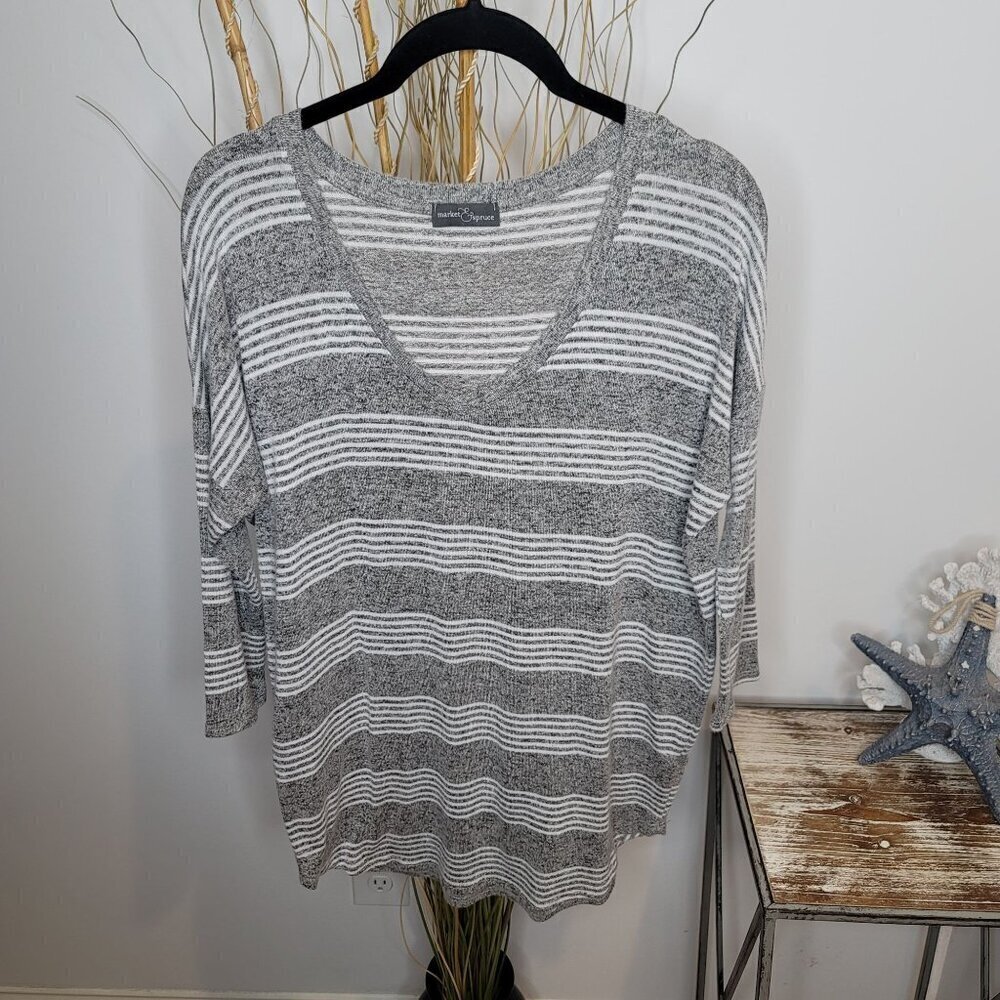 Market & Spruce Blouse Womens Small‎
